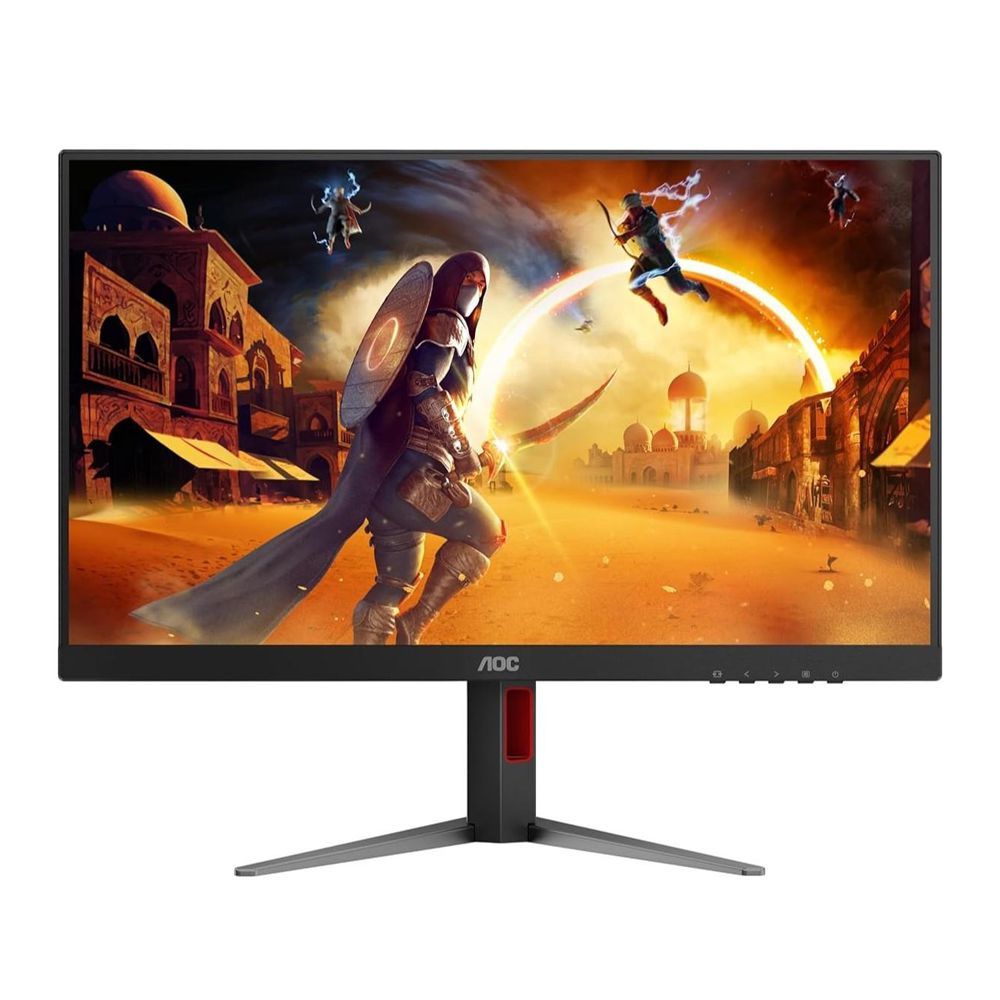 AOC 23.8" 3-Sided Frameless Ergonomic Fast IPS LED Gaming Monitor, G-Sync Compatible, 180Hz, 24G4