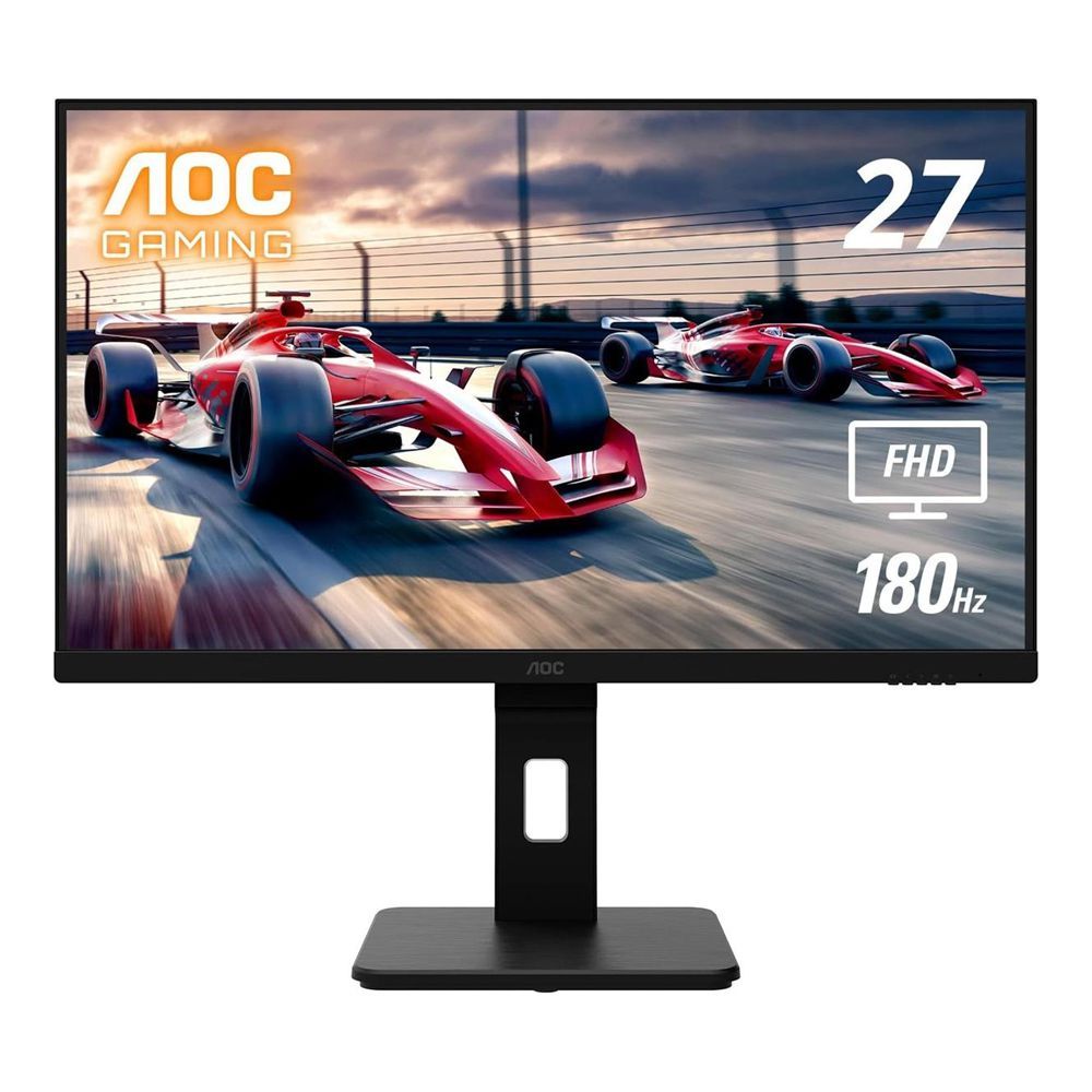 AOC 27" 3-Sided Frameless LED Gaming Monitor, Adaptivesync, 180Hz, 27G15N