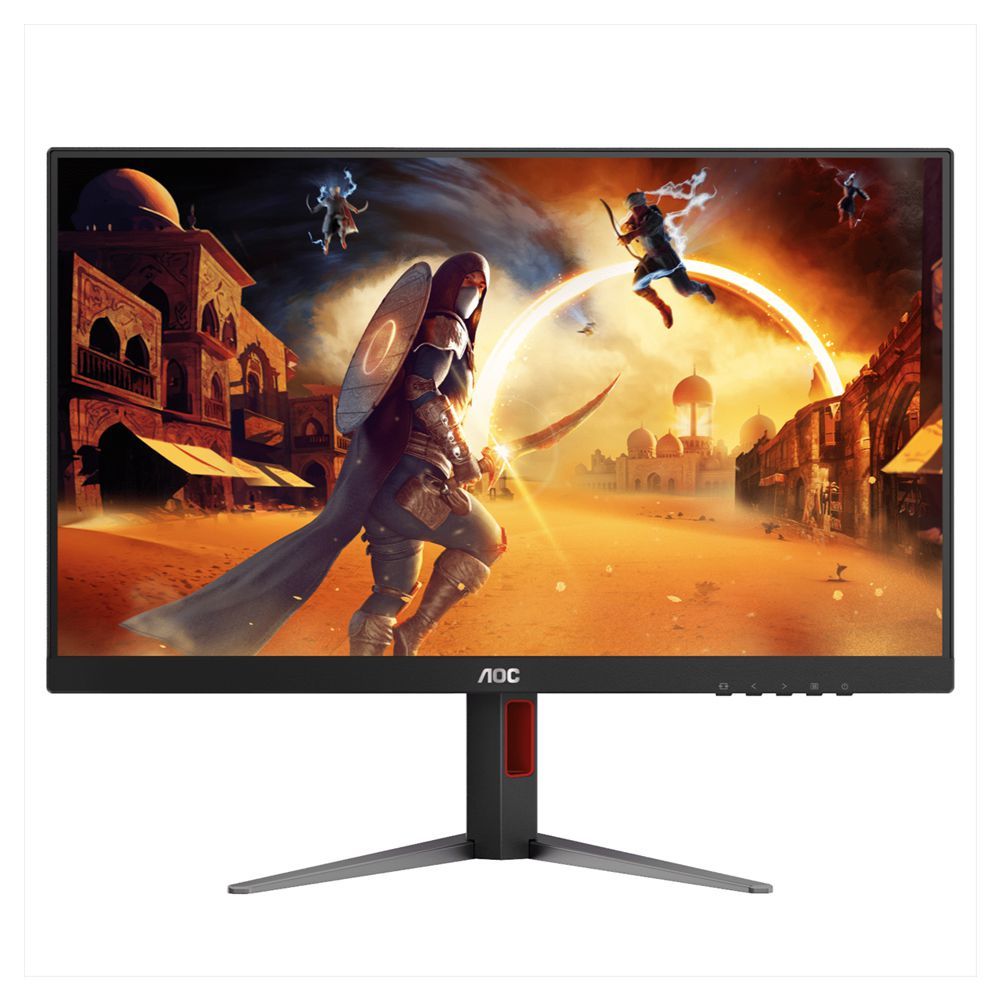 AOC 27" 3-Sided Frameless Ergonomic Fast IPS LED Gaming Monitor, G-Sync Compatible, 180Hz, Q27G4F