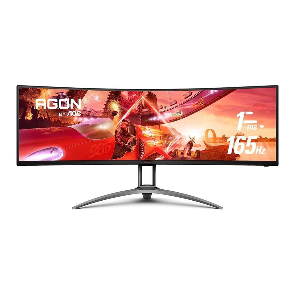 AOC 49" Frameless Curved LED Gaming Monitor, Freesync Premium Pro, 165Hz, AG493UCX2