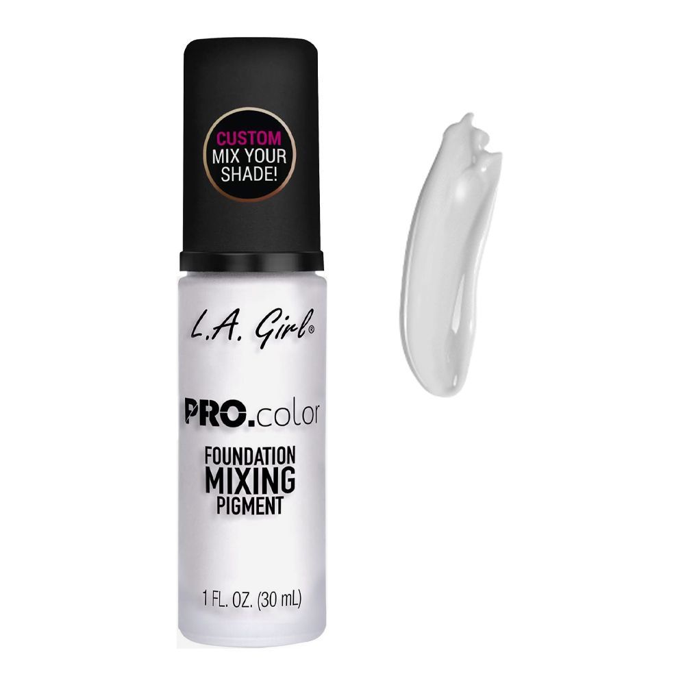 L.A. Girl Pro.Color Foundation Mixing Pigment, 30ml, GLM711 White