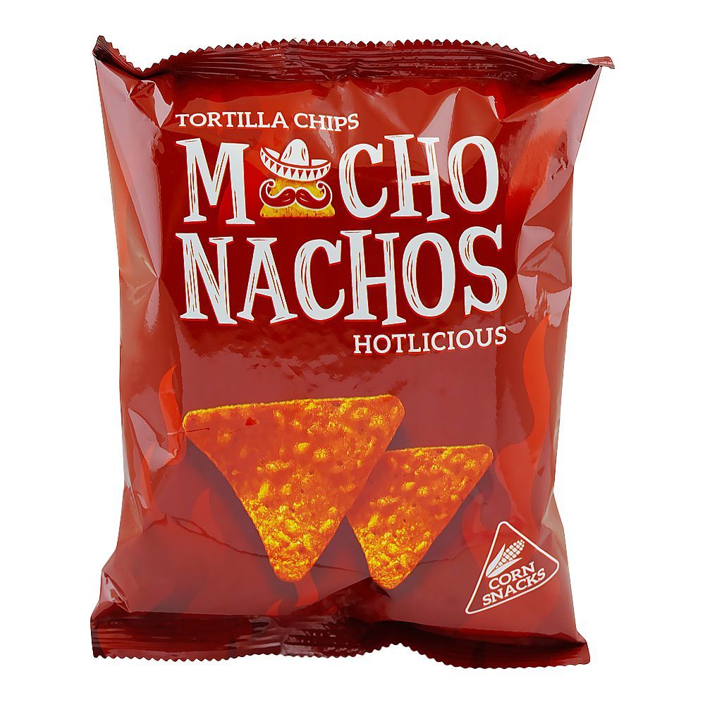 Macho's Hotlicious Tortilla Chips, 110g