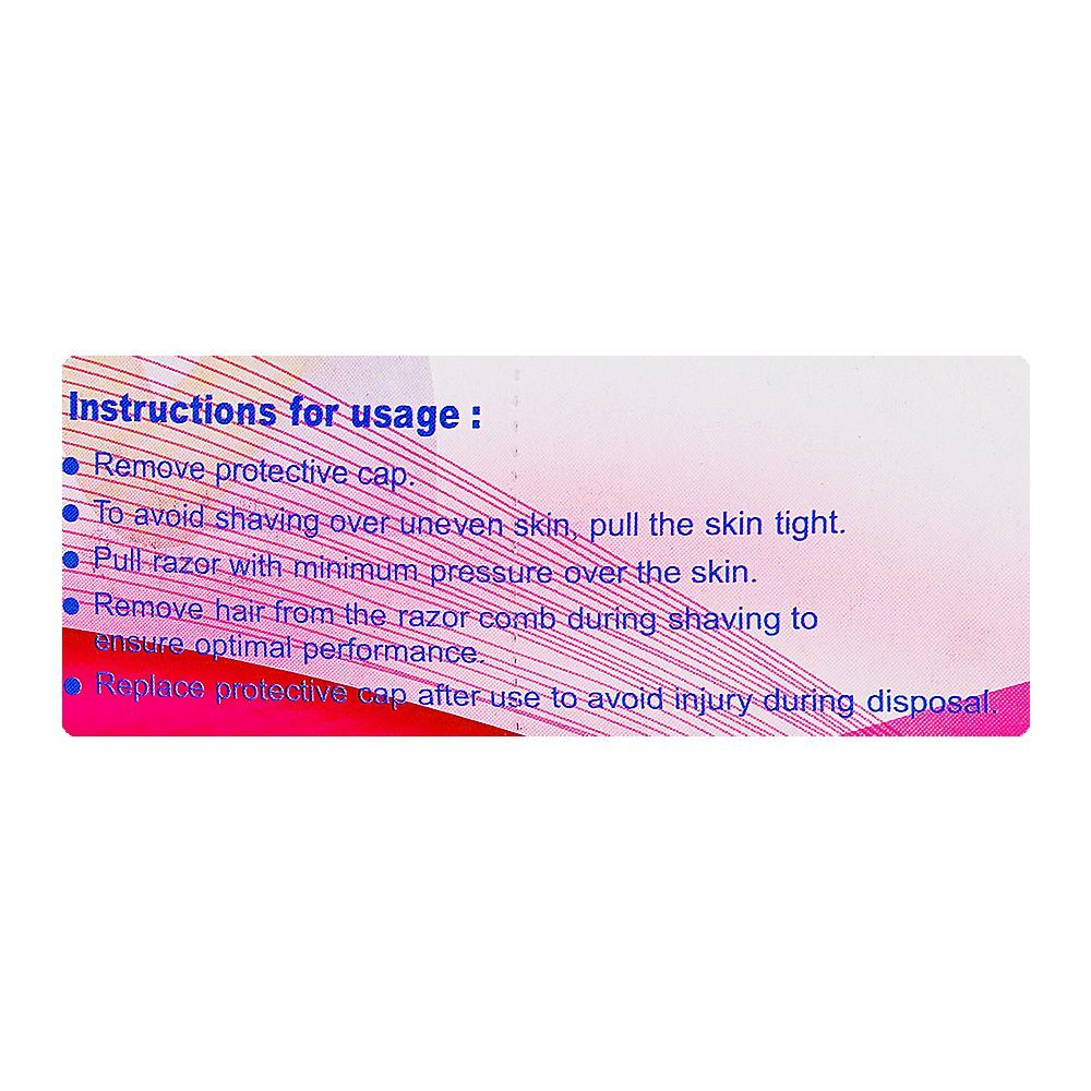 Coswin Safit Shave Body Razor For Women, 6-Pack