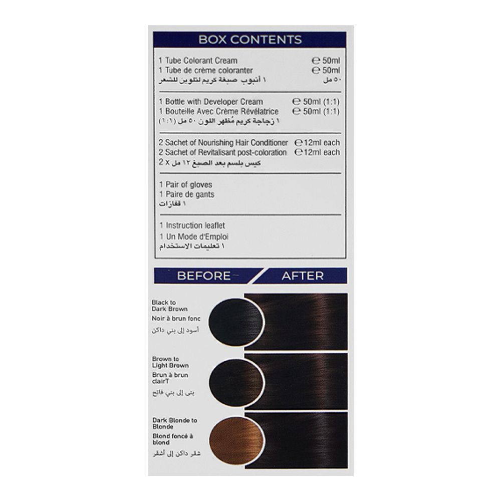 Cosmo No Ammonia Safe & Easy Permanent Hair Color - Salon Quality Hair ...