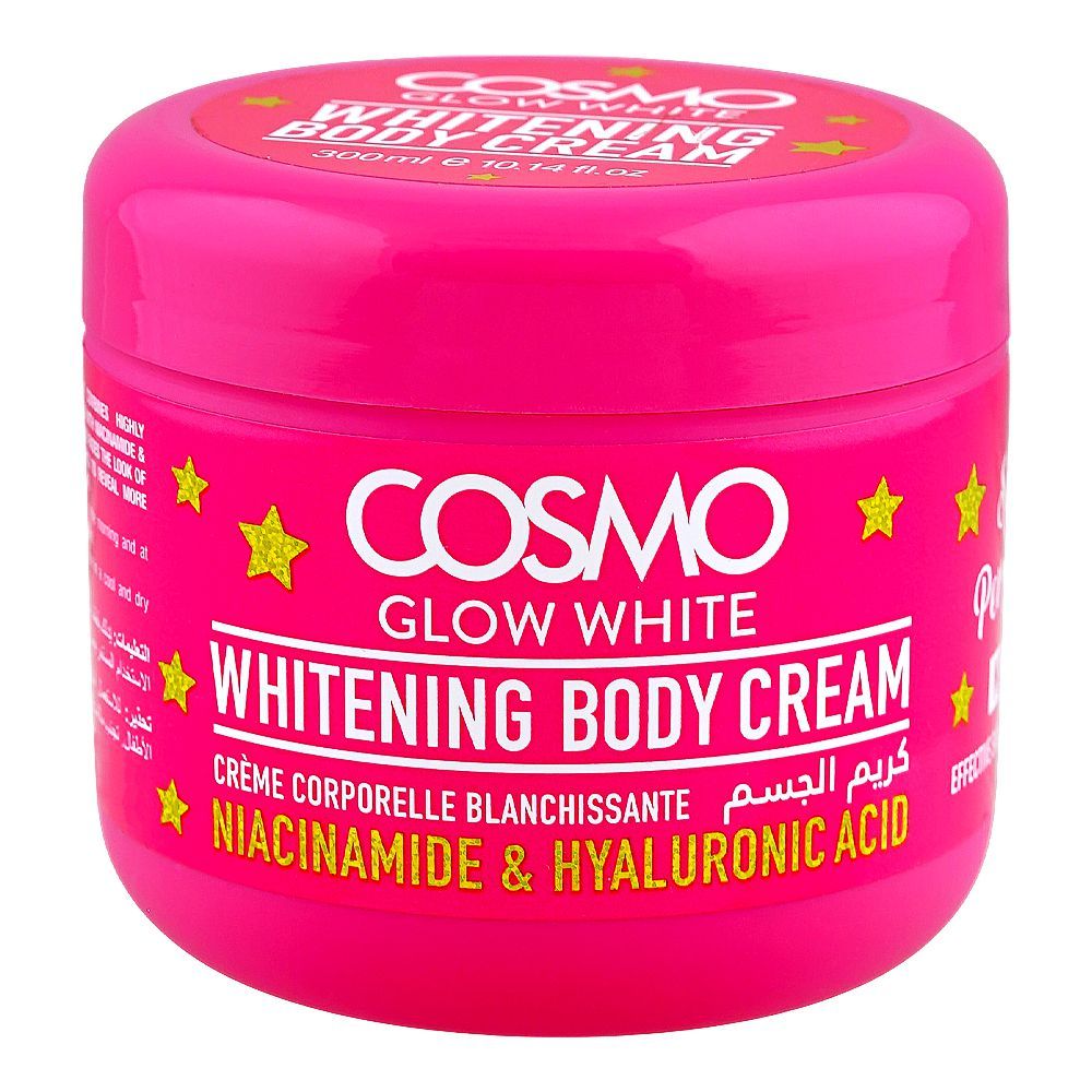 cosmo skin glutathione review Cosmo Glow White Skin Perfector Whitening Body Cream with Niacinamide &  Hyaluronic Acid, 300ml