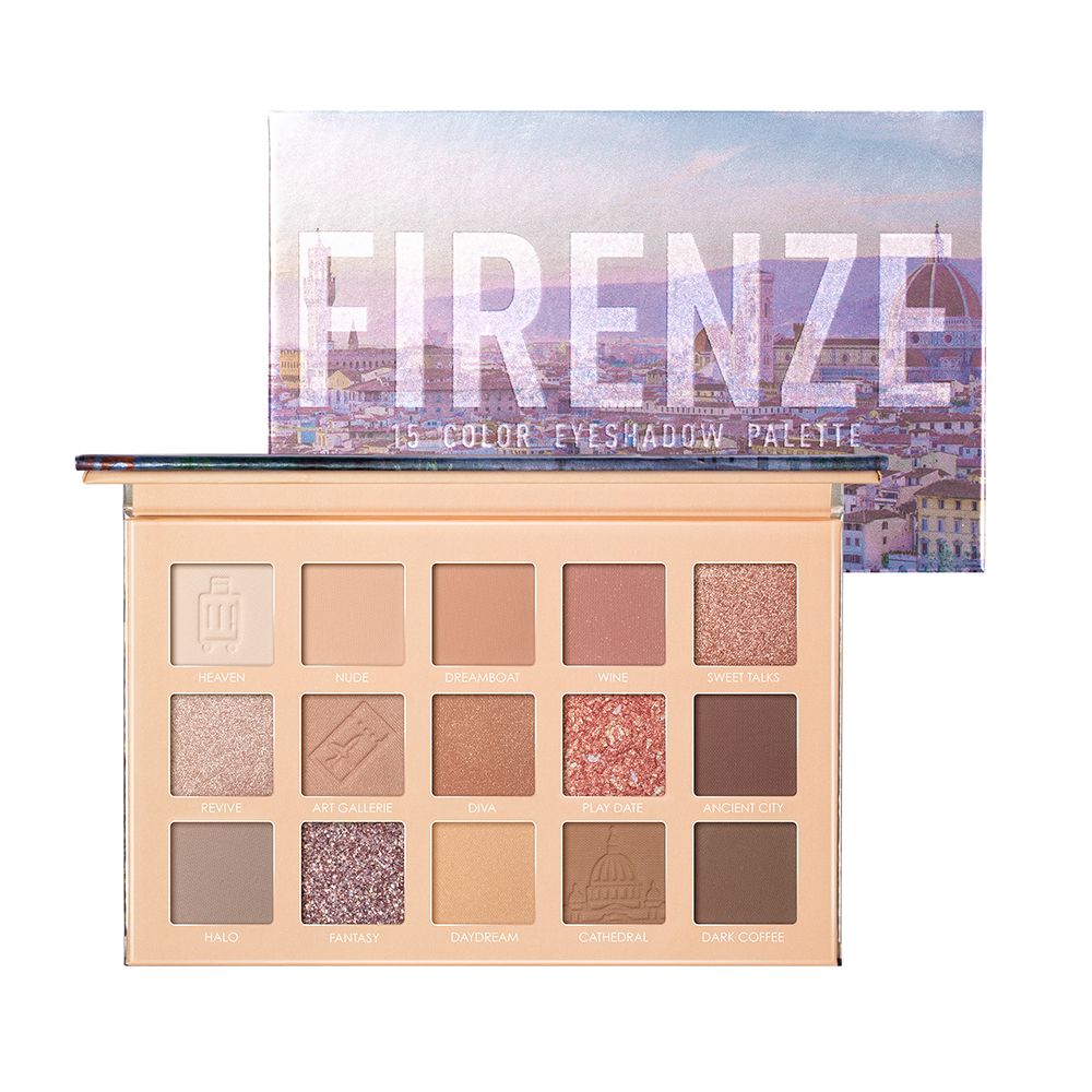 Focallure Go Travel 15 Pan Eyeshadow Palette, FA-100 - 8 Hi Firenze