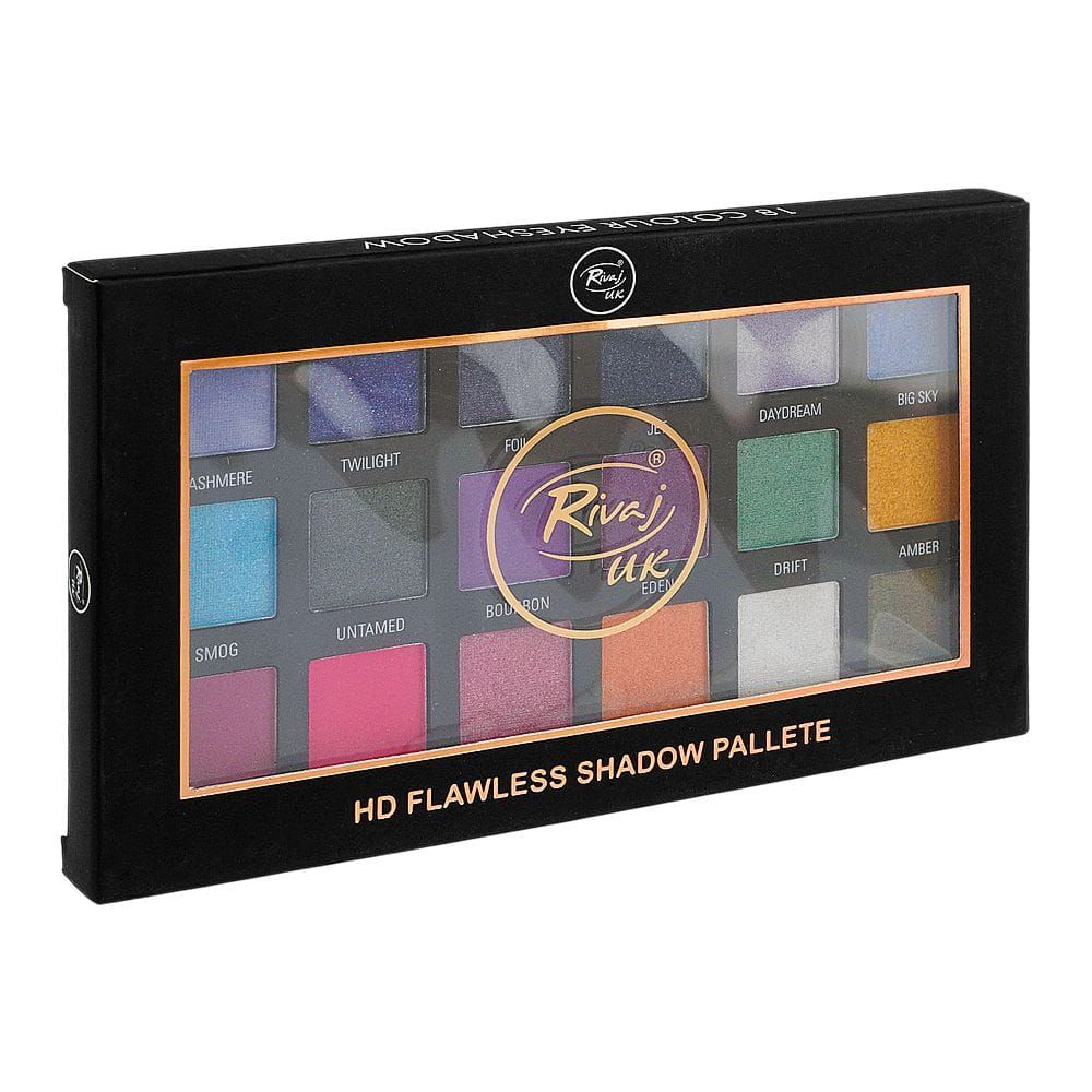 Rivaj UK HD Flawless Eyeshadow Palette 18 Shades No 04 rivaj-uk-hd-flawless-eyeshadow-palette-18-shades-no-04