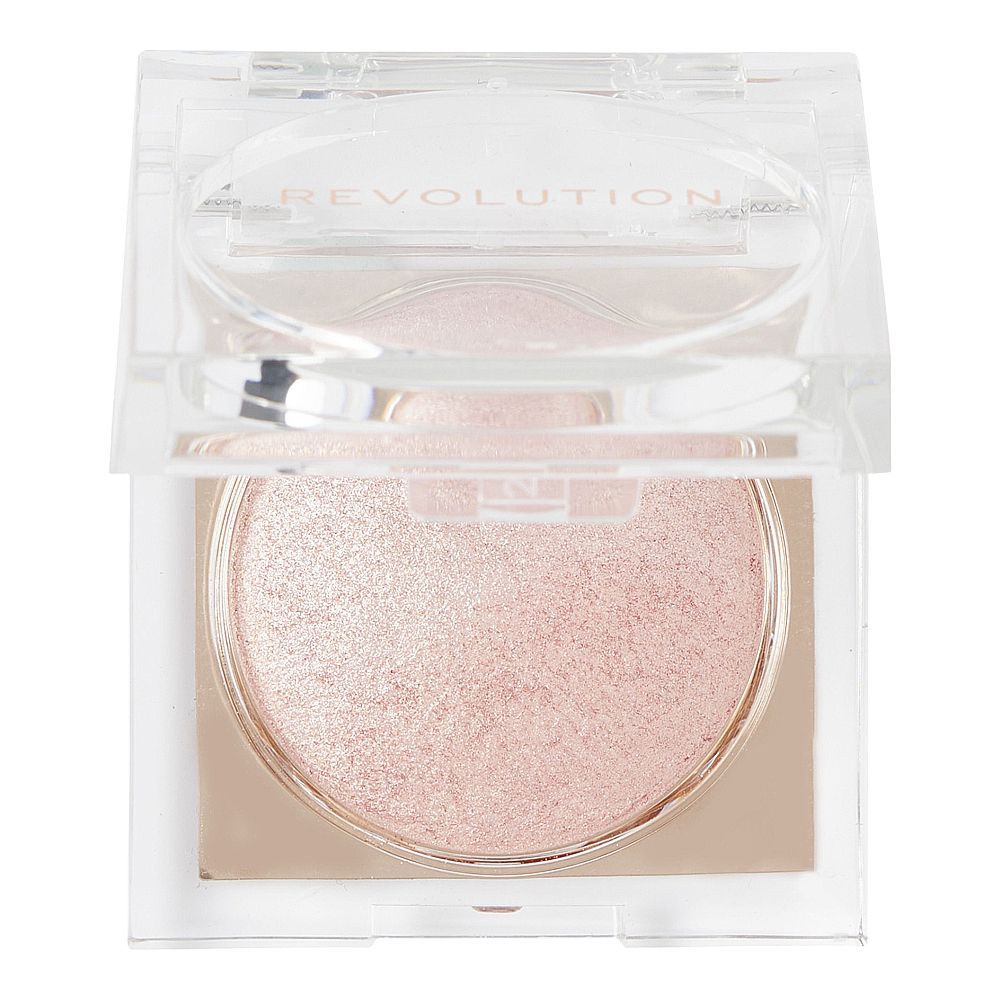 Makeup Revolution Beam Bright Silk Touch Highlighter, 2.45g, Pink Seduction