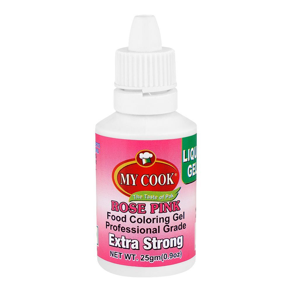 My Cook Rose Pink Food Coloring Gel, 25g