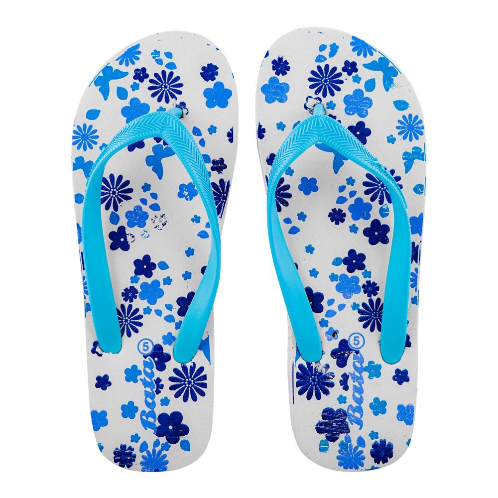 Bata Women's Rubber Flip Flops, Purple, 5779086