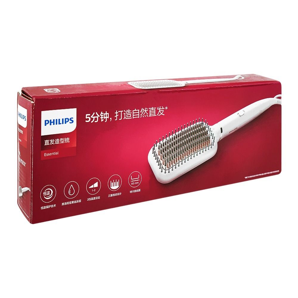 philips electric hair straightening brush