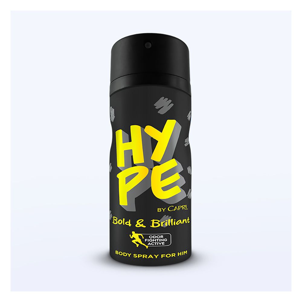 Hype Bold & Brilliant Body Spray, For Men, 150ml