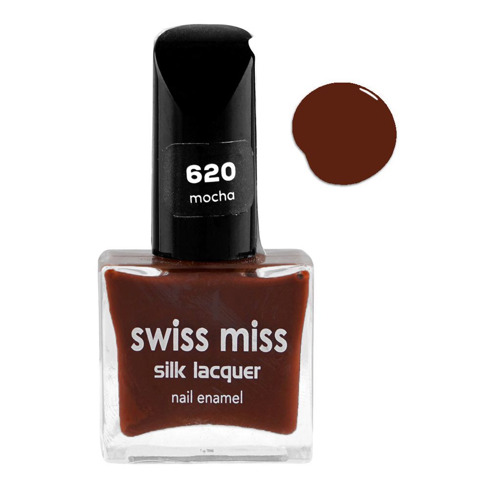 Swiss Miss Silk Lacquer Nail Enamel, 620 Mocha