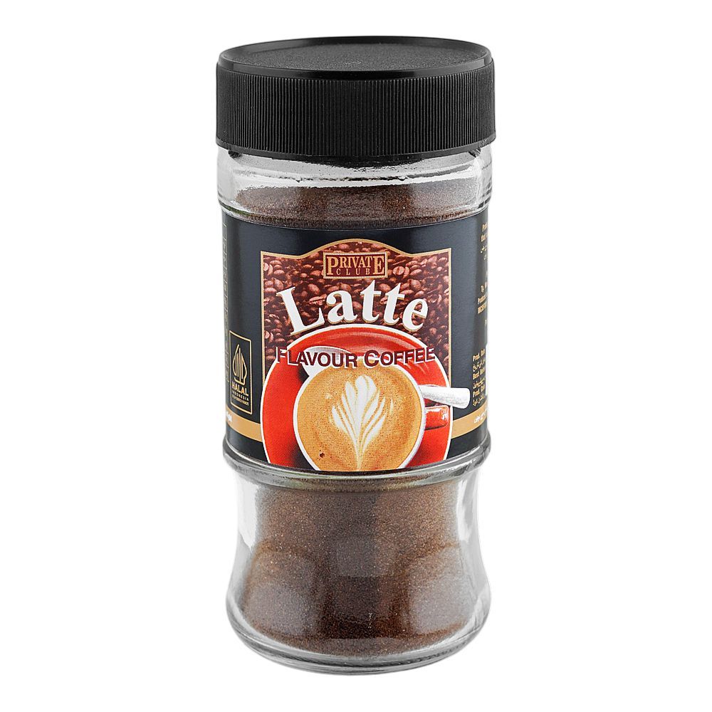 Private Club Latte Flavor Coffee, 50g