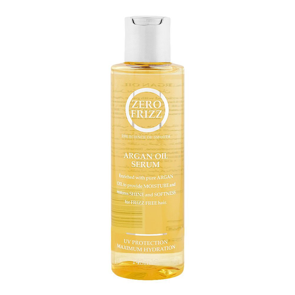 Zirro Rizz Zero Frizz Argan Oil Hair Serum, For Hydration, 148ml