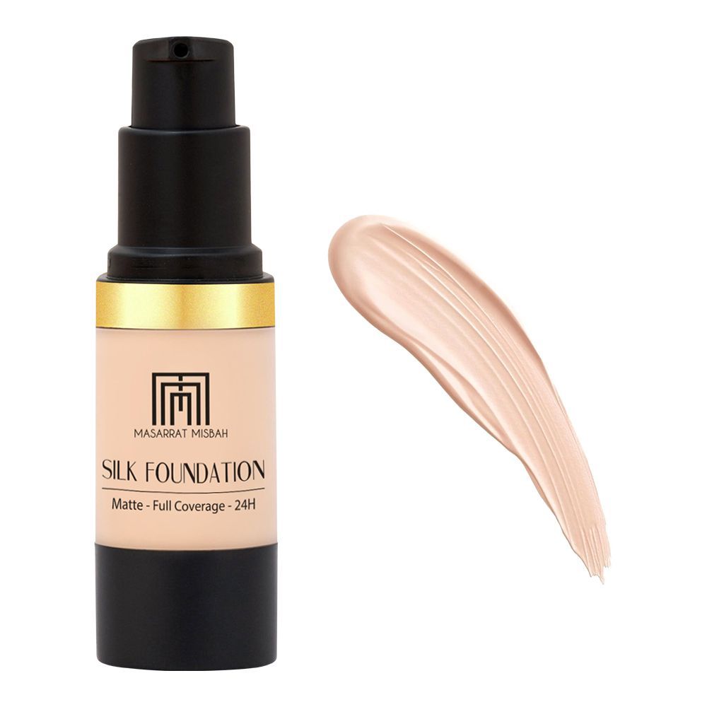 Masarrat Misbah Silk Foundation, Ivory, 10ml