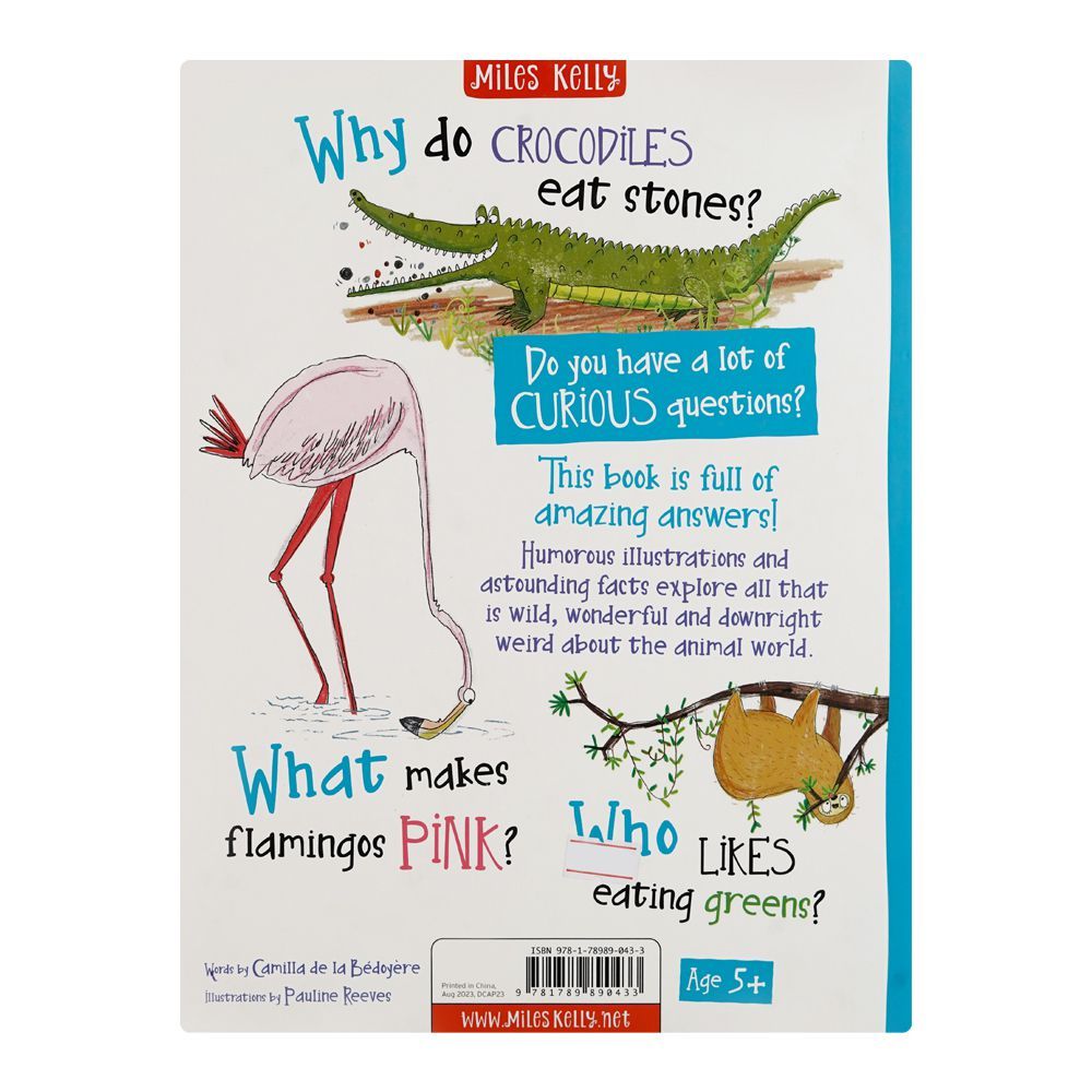 Miles Kelly Curious Questions & Answers About Animals Book