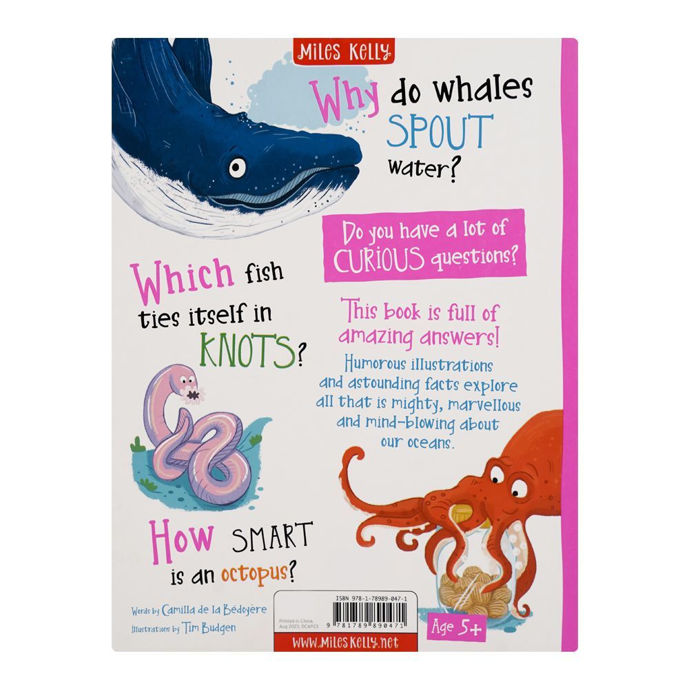 Miles Kelly Curious Questions & Answers About Our Oceans Book