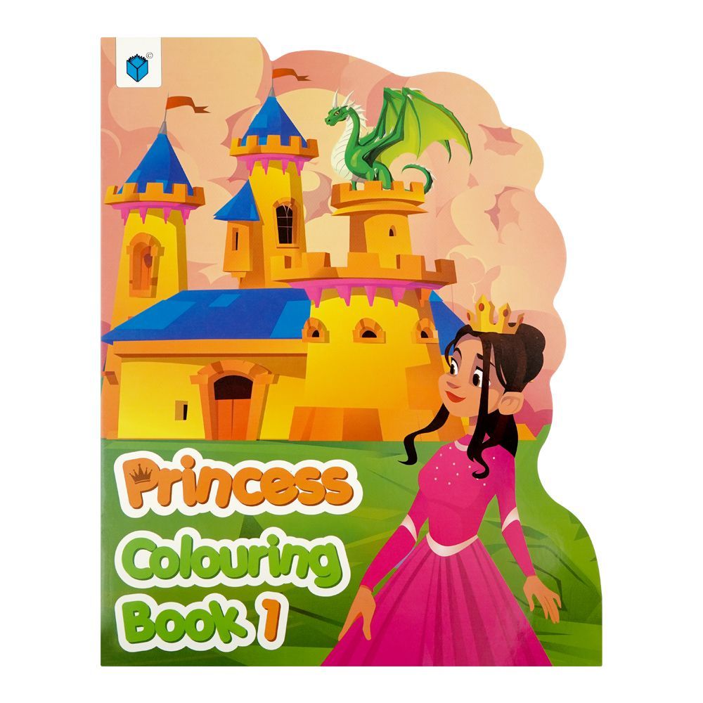 Paramount Books Princess Colouring Book 1, Diy-Cut Book