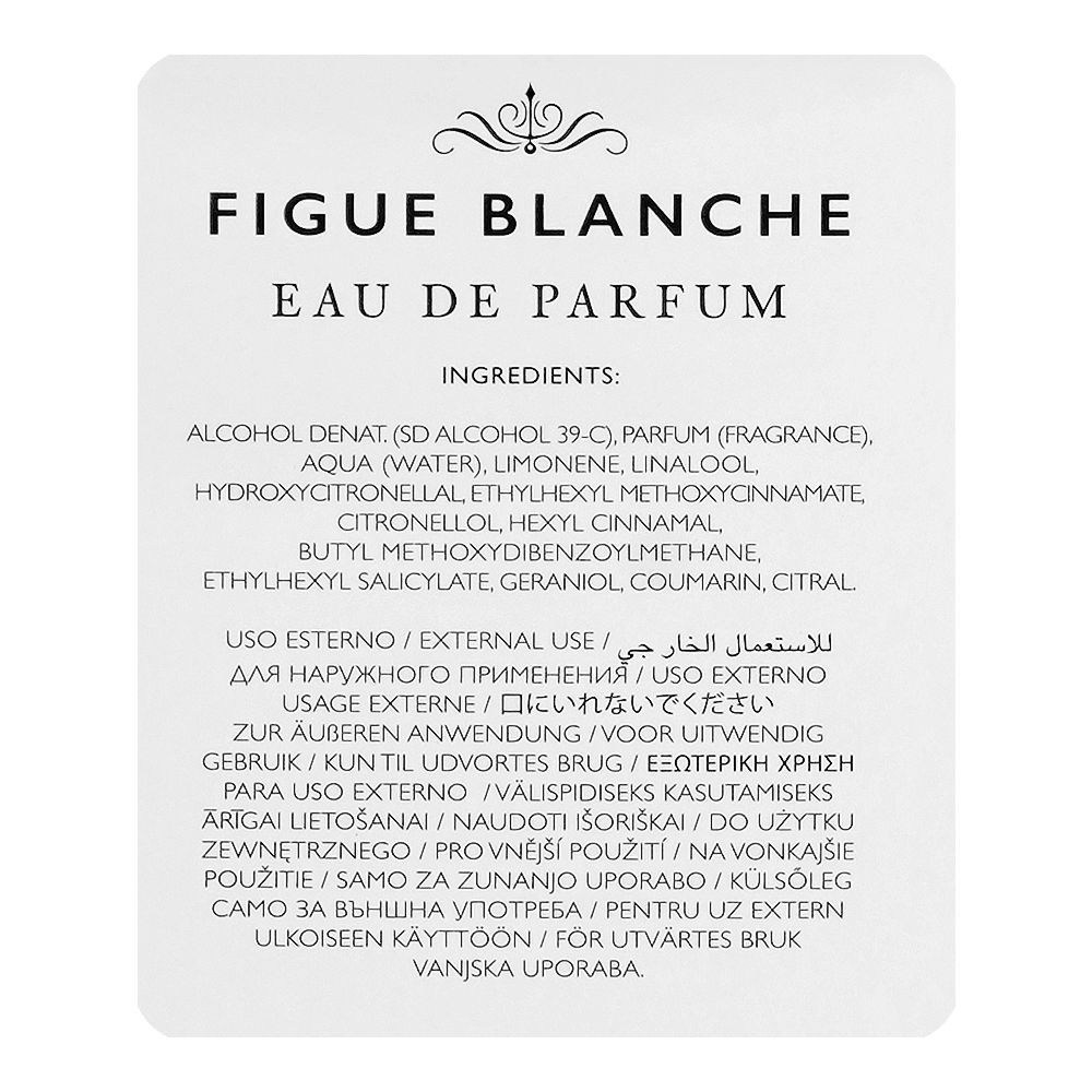 Figue Blanche Perfume By Versace for Men and Women main image 1