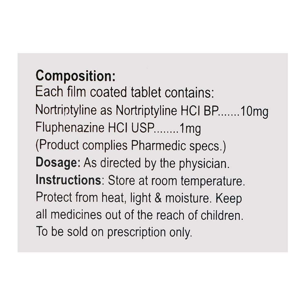 Pharmedic Pharmaceuticals Modrin Tablet, 1-Strip