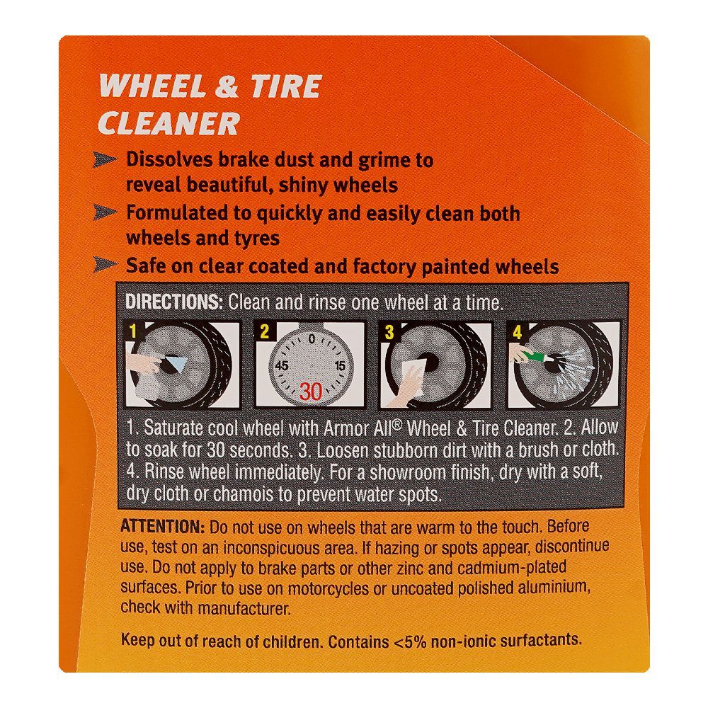 Armor All Wheel & Tire Cleaner, 500ml