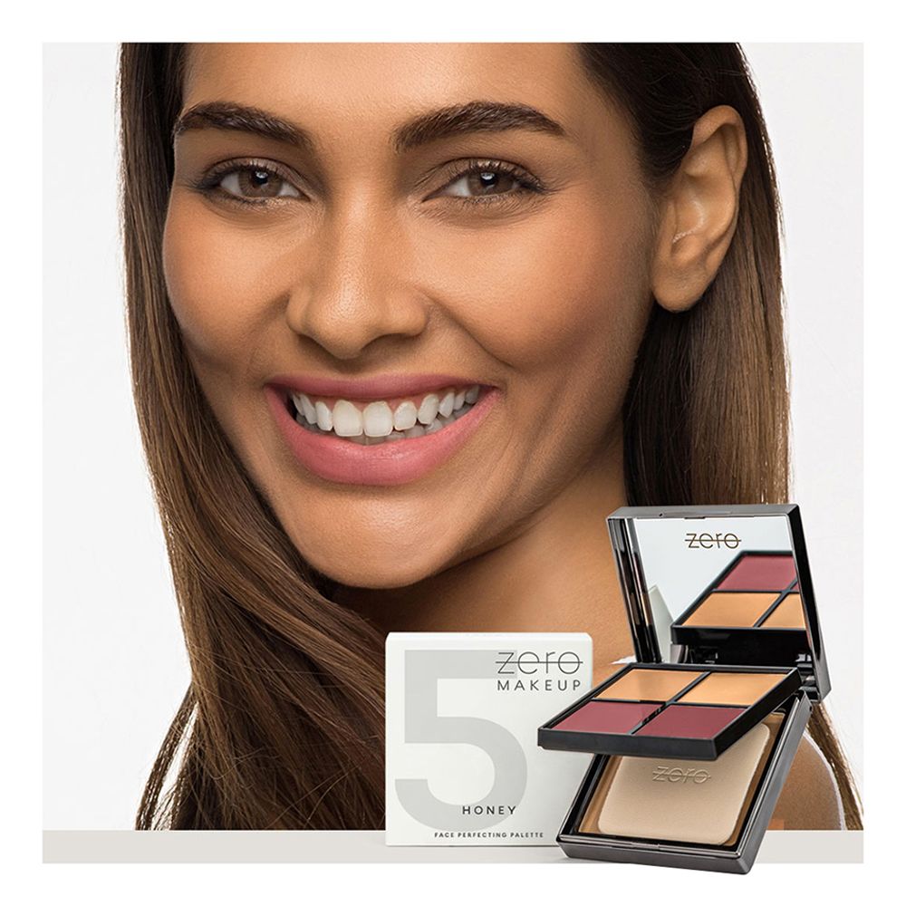 ZERO Makeup Face Perfecting Palette, Honey