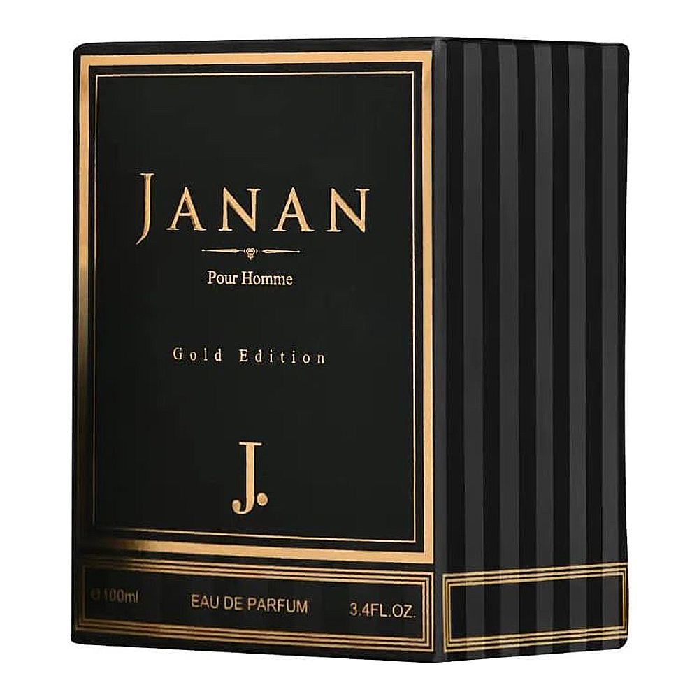 Junaid Jamshed J. Janan Gold Edition, Eau De Parfum, For Men, 200ml