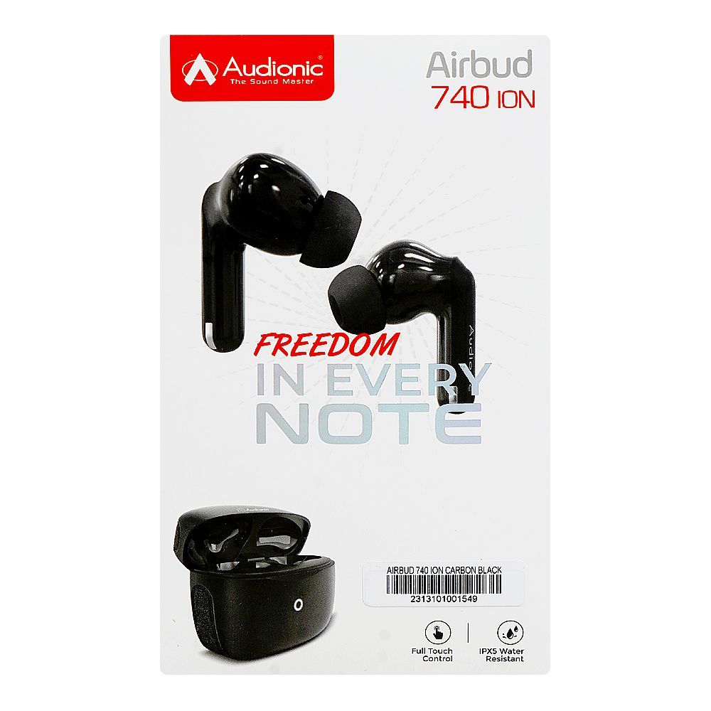 Audionic Quad Mic ANC Airbud-740 Ion, 40 Hours Play Time, 300mAh Case ...