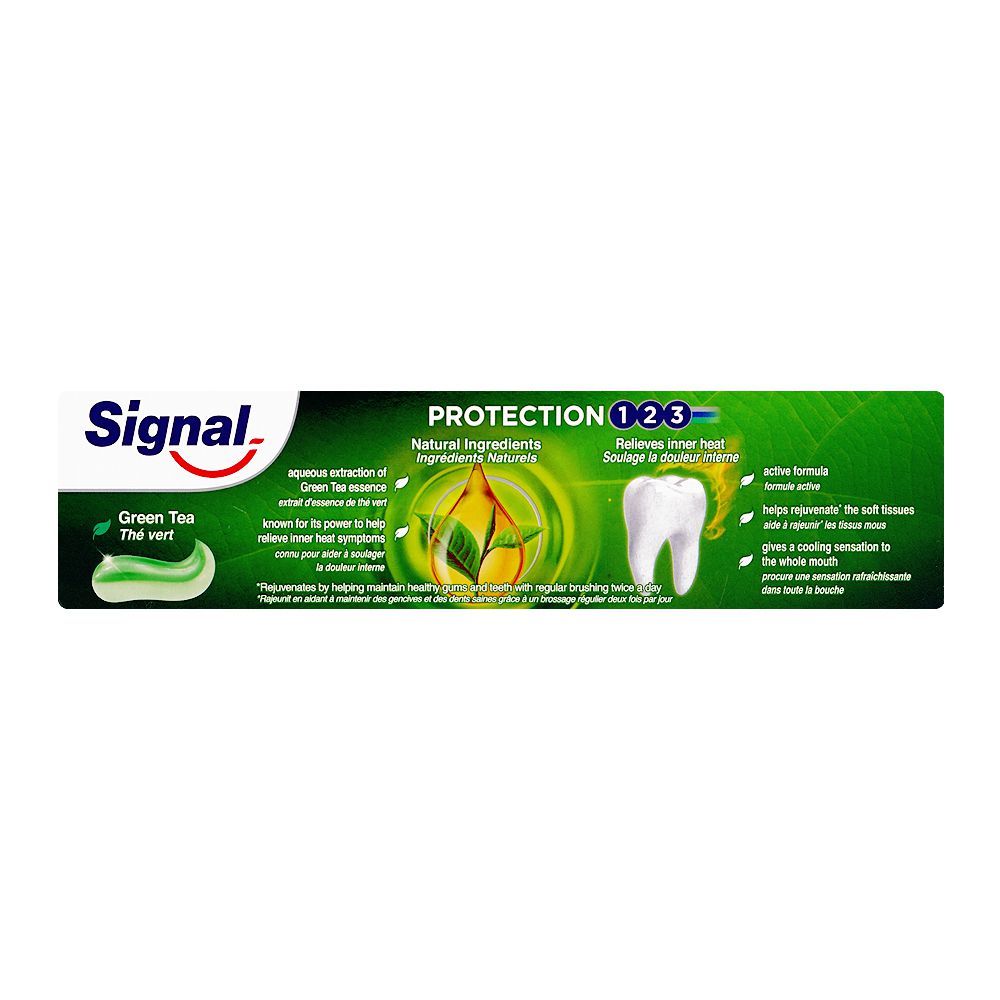 Signal Protection 123 Green Tea Toothpaste, 100ml