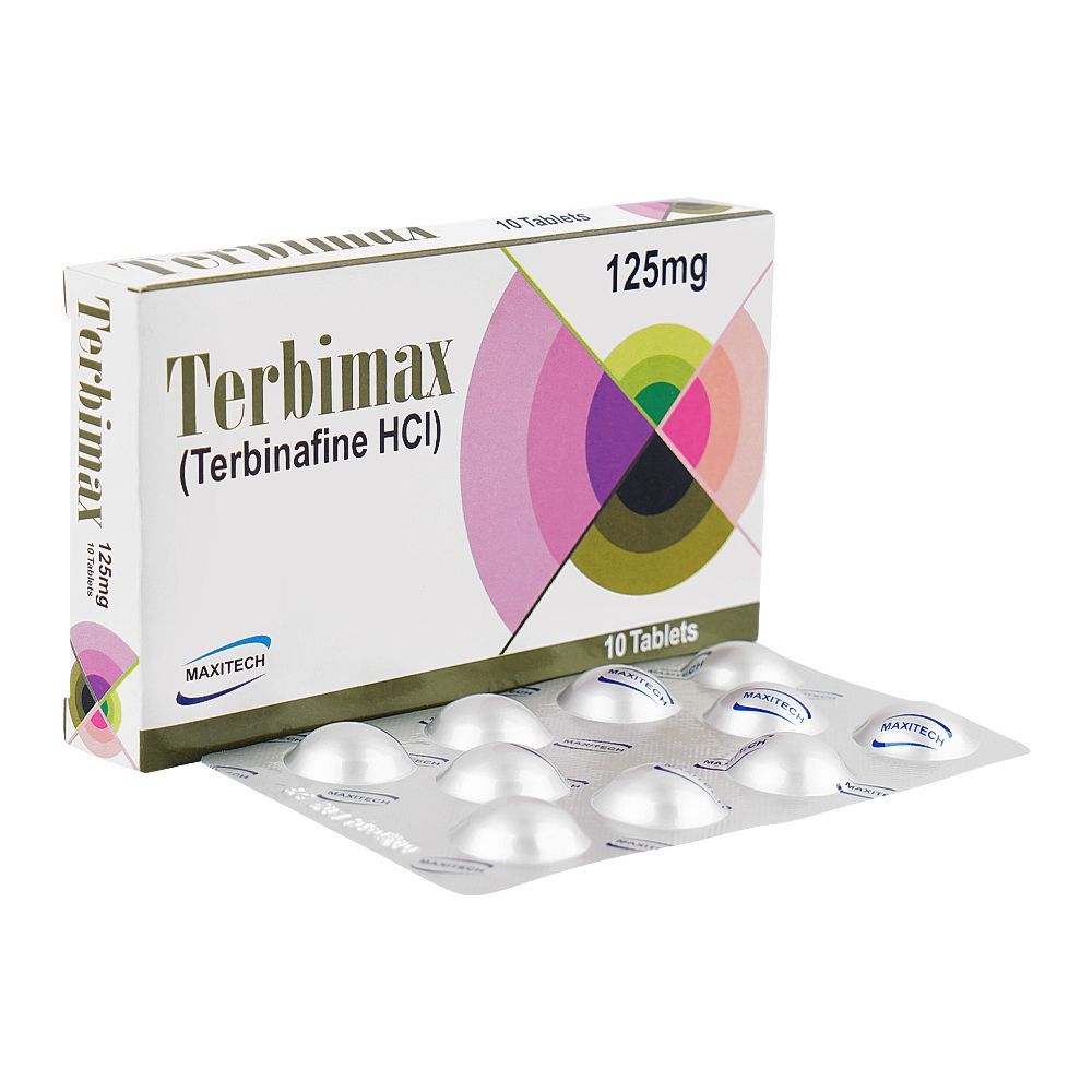Maxitech Tab Maxitech Terbimax Tablet, 125mg, 10-Pack