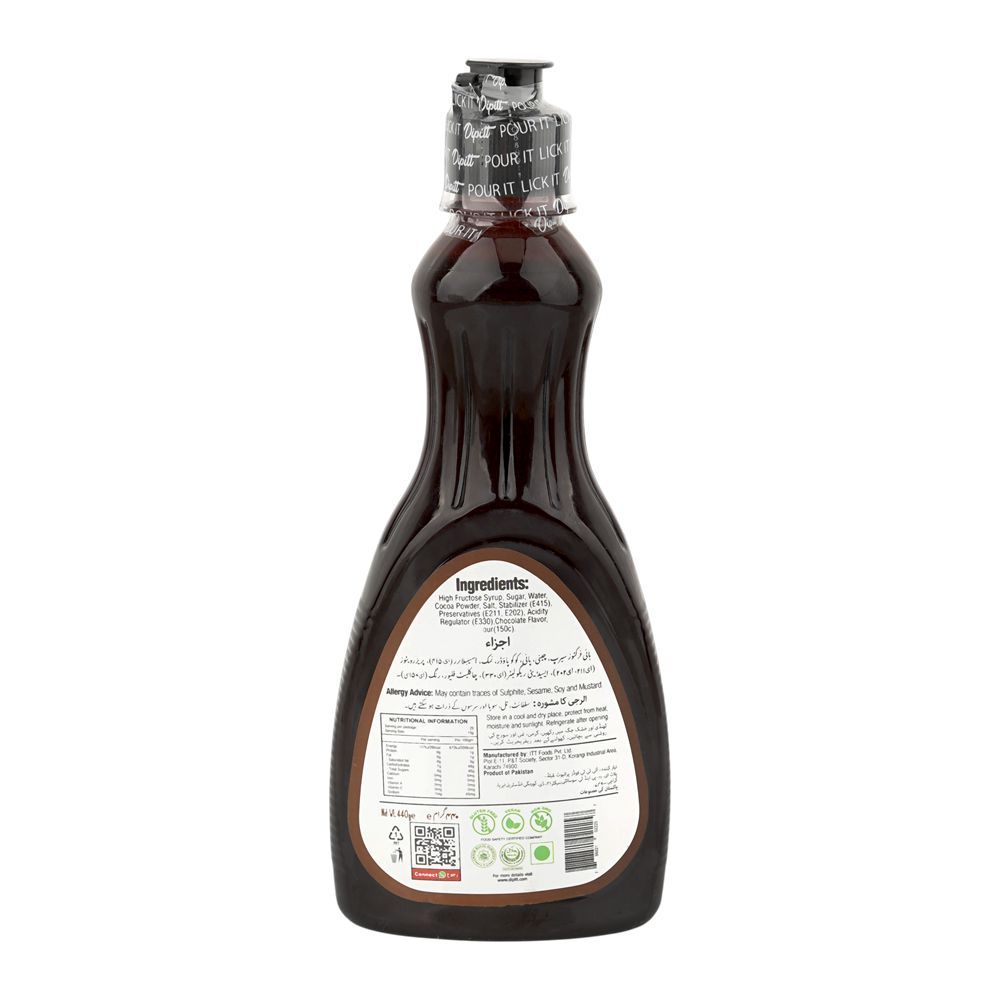 Delcot Syrup Dipitt Chocolate Syrup, 440g