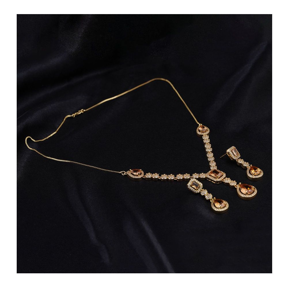 SJ Women's Jewellery Set, Golden Shampion, J.Set 00662
