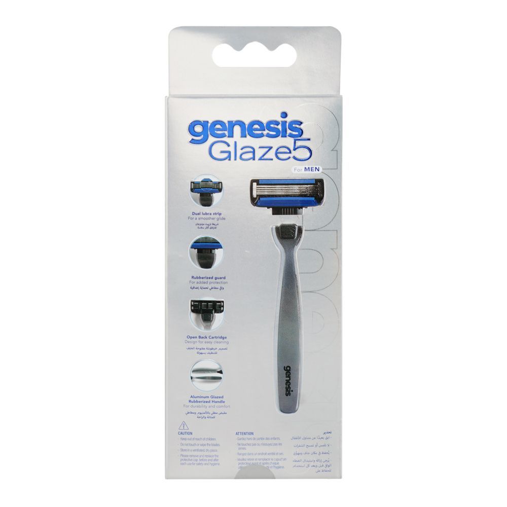 Treet Genesis Razor Treet Genesis Glaze 5 For Men Razor, For Men, 1-Pack