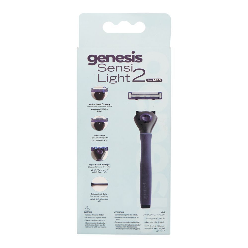 Treet Genesis Razor Treet Genesis Sensi Light 2 For Men Razor, For Men, 1-Pack