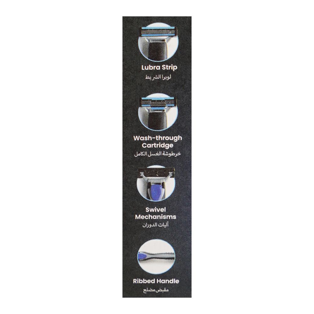 Treet Genesis Razor Treet Genesis Smart 3 For Men Hybrid Razor + Cartridge, For Men, 2-Pack