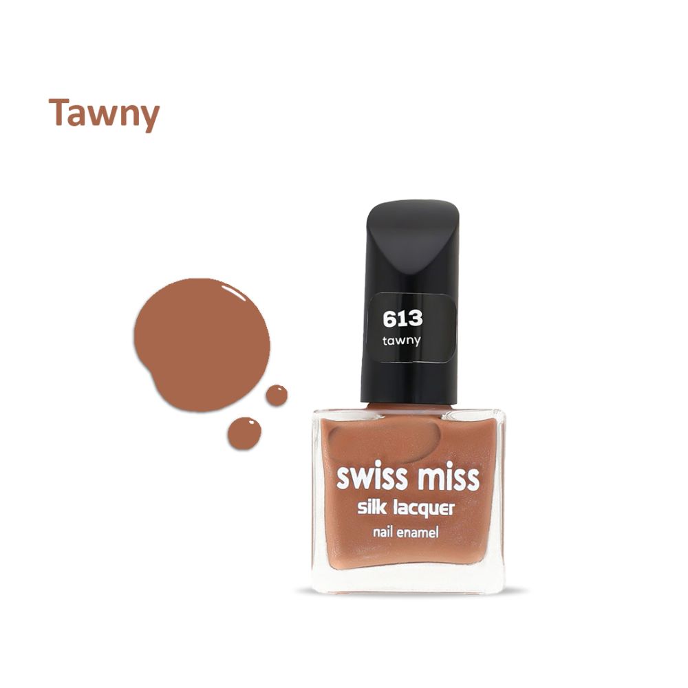 Swiss Miss Silk Lacquer Nail Enamel, 613 Tawny