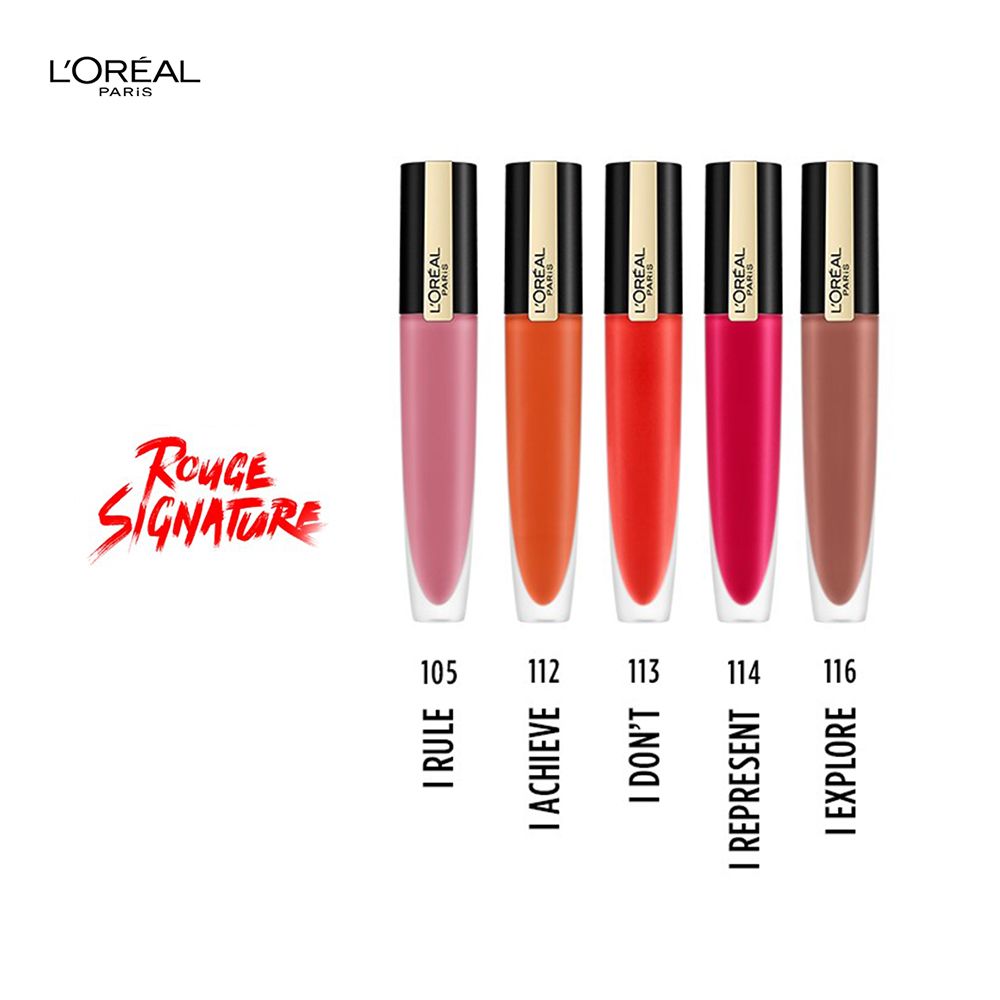 Rouge Signature Matte Liquid Lip - photo 4