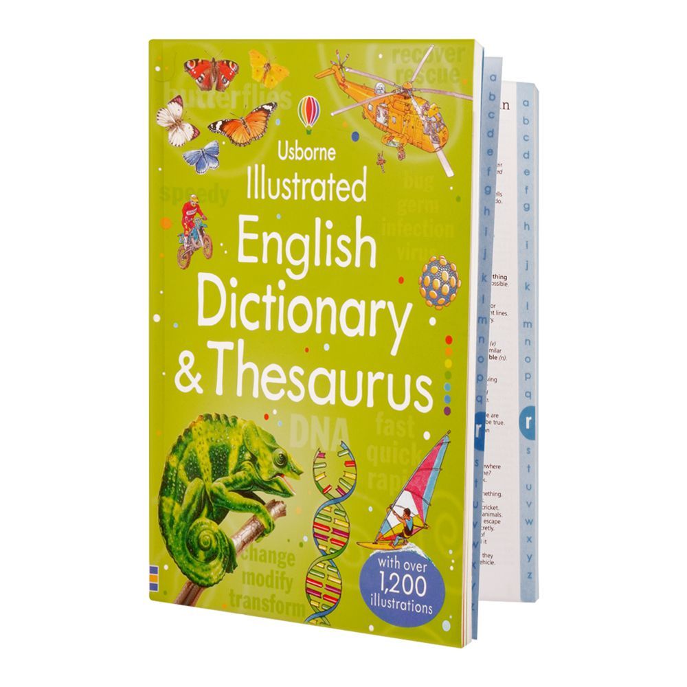 Usborne Illustrated English Dictionary & Thesaurus