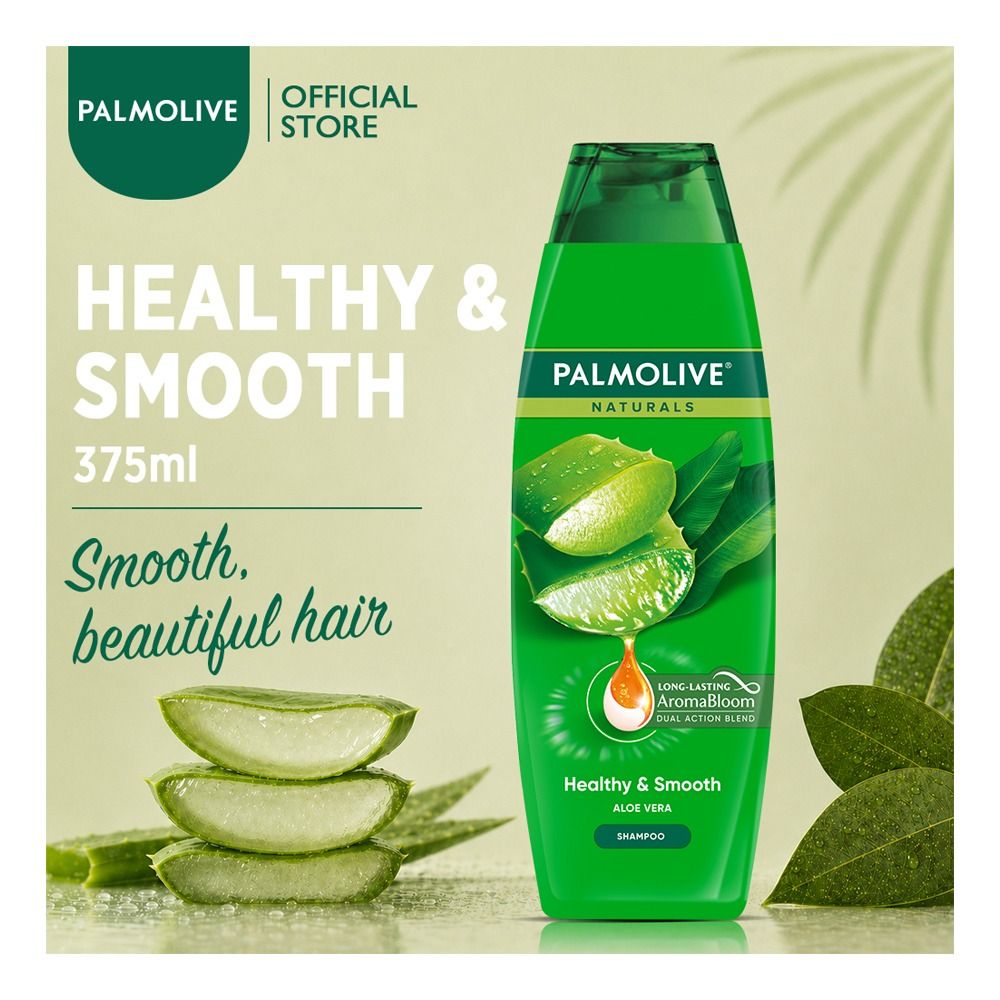 Order Palmolive Naturals Healthy & Smooth Shampoo, Aloe Vera, Normal Skin,  375ml Online at Special Price in Pakistan - Naheed.pk
