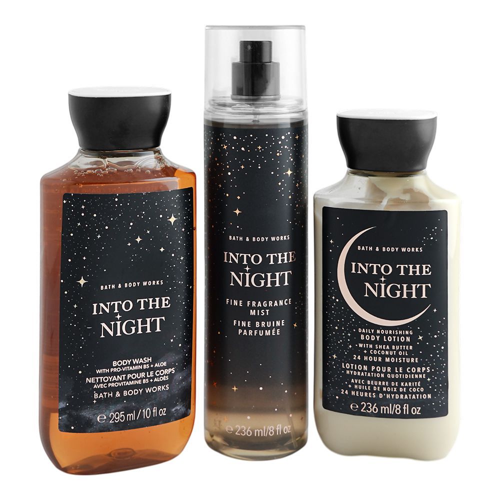 Buy Bath Body Works Into The Night Gift Set: Shower Gel, Body