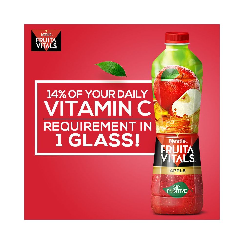 Nestle Fruita Vitals Apple Fruit Nectar 1 Liter