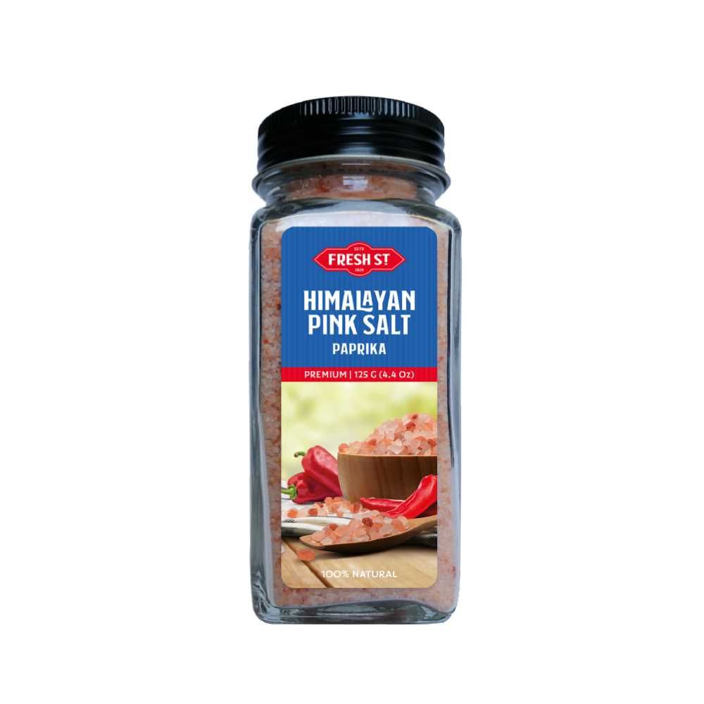 Fresh Street Himalayan Pink Salt, Paprika, 125g