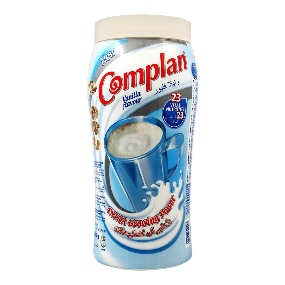 Complan Vanilla Flavour, Bottle, 400g