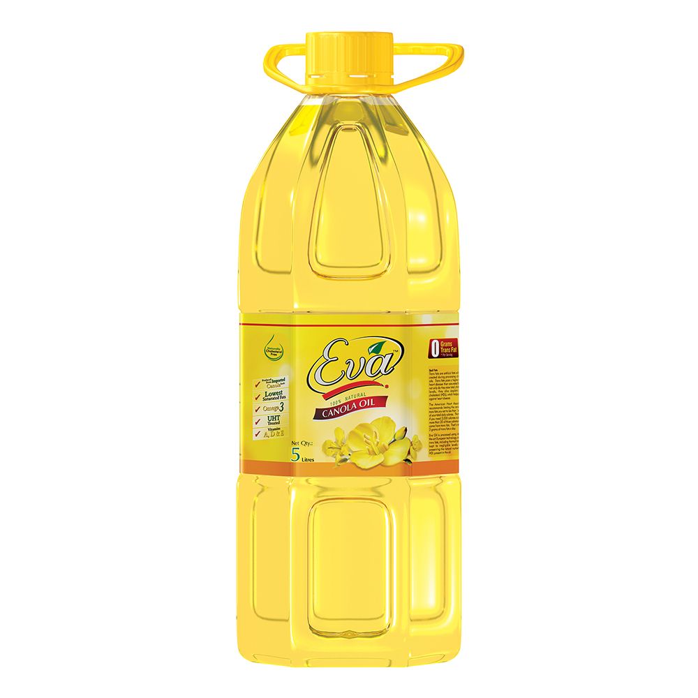 Eva Canola Oil 5 Litres Bottle