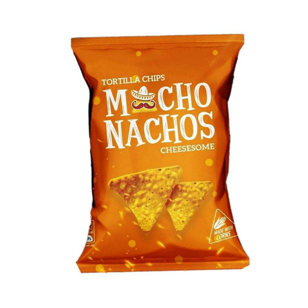 Macho's Cheesesome Tortilla Chips, 40g