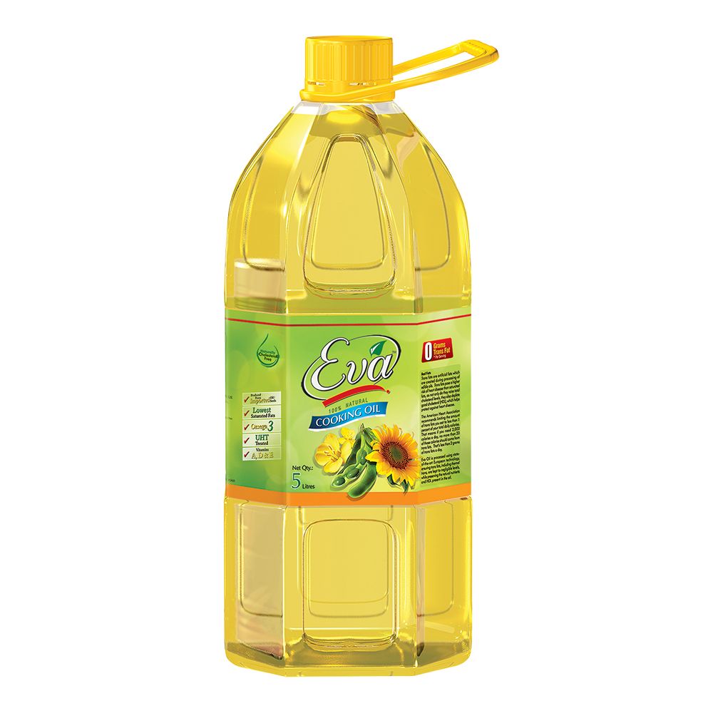 Eva Cooking Oil 5 Litres Bottle