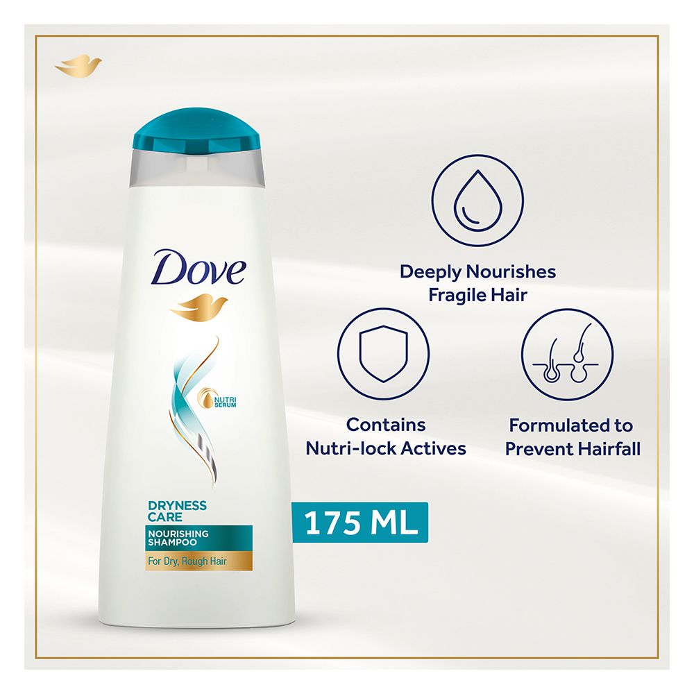 Dove Dryness Care Shampoo 175ml