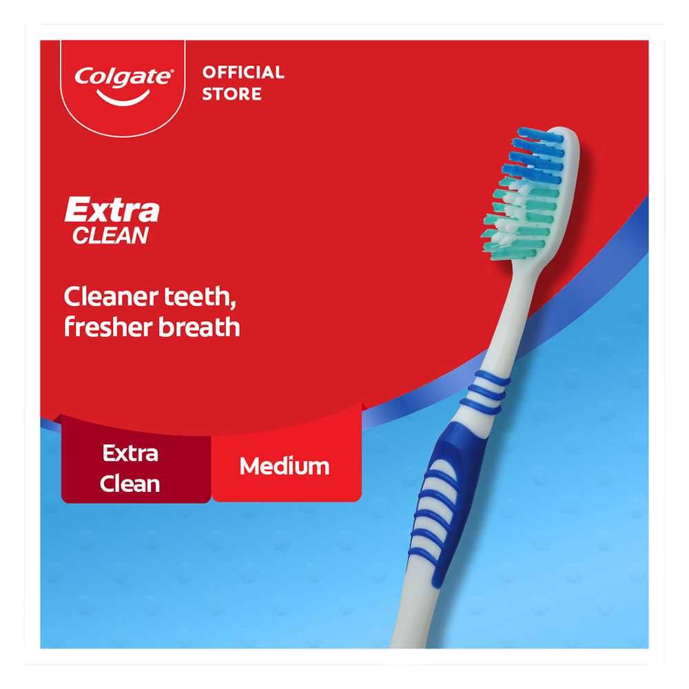 Colgate Extra Clean Medium Toothbrush