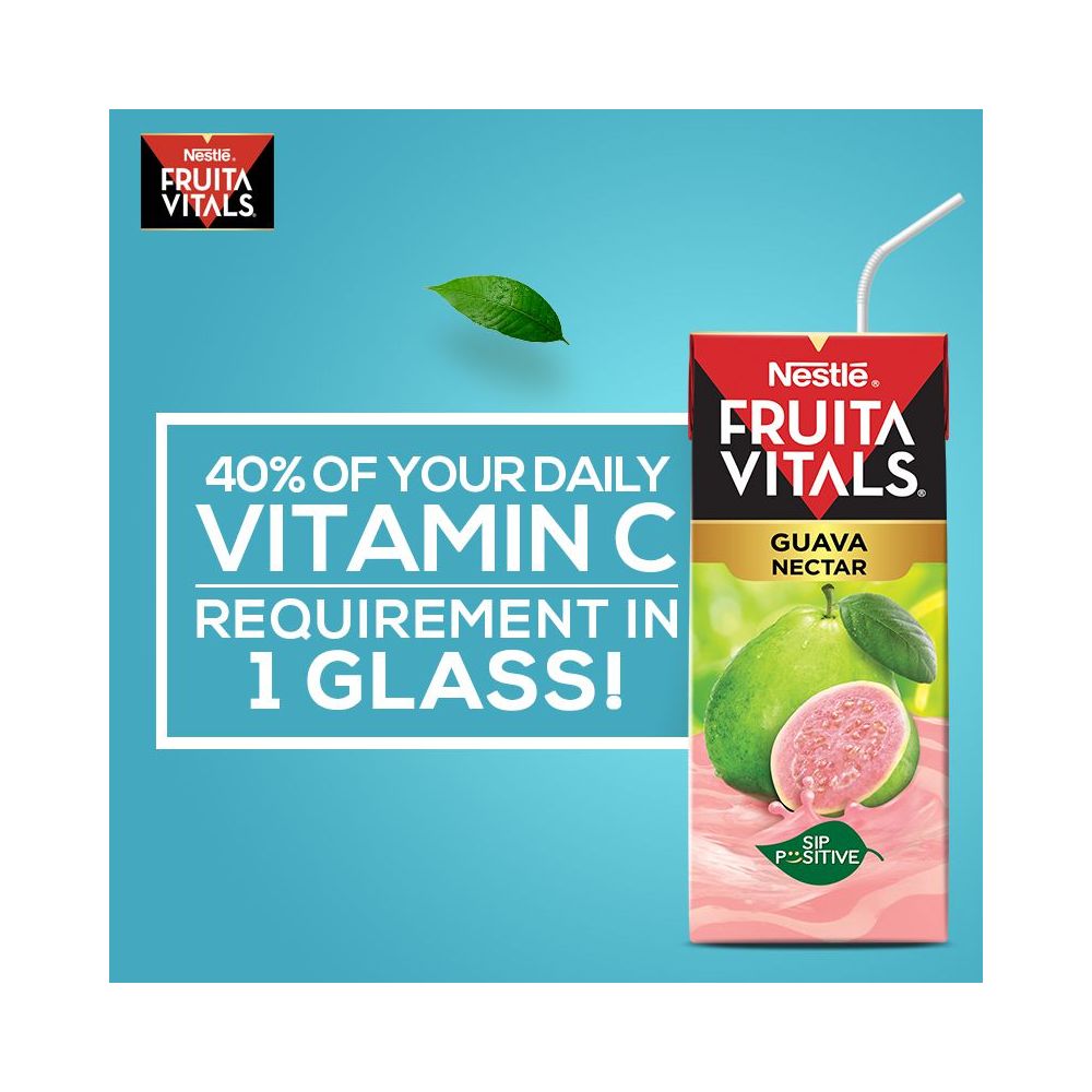 Nestle Fruita Vitals Guava Fruit Nectar 200ml